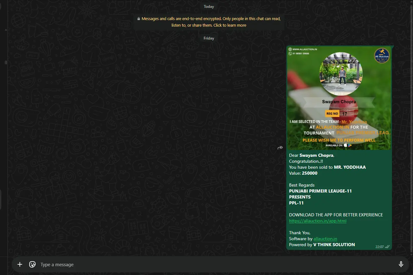 Instant Notifications
